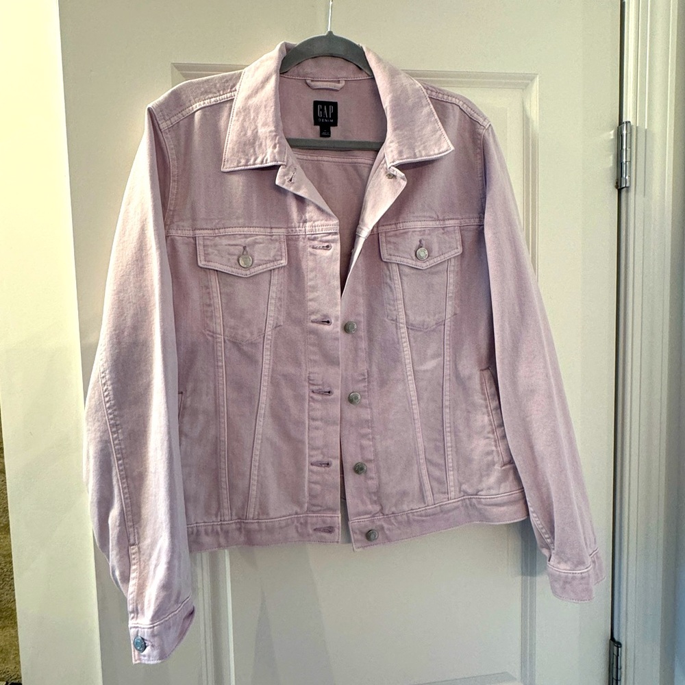 Gap Lilac denim Jacket XL
